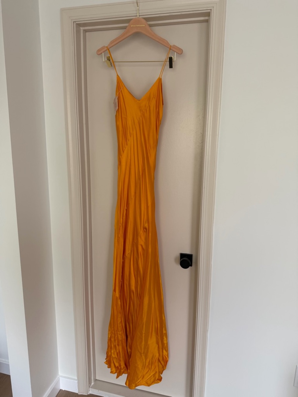 Cult Gaia Crissy Gown Marigold NEW! Small Cutout Maxi Dress Evening Resort - Picture 8 of 11